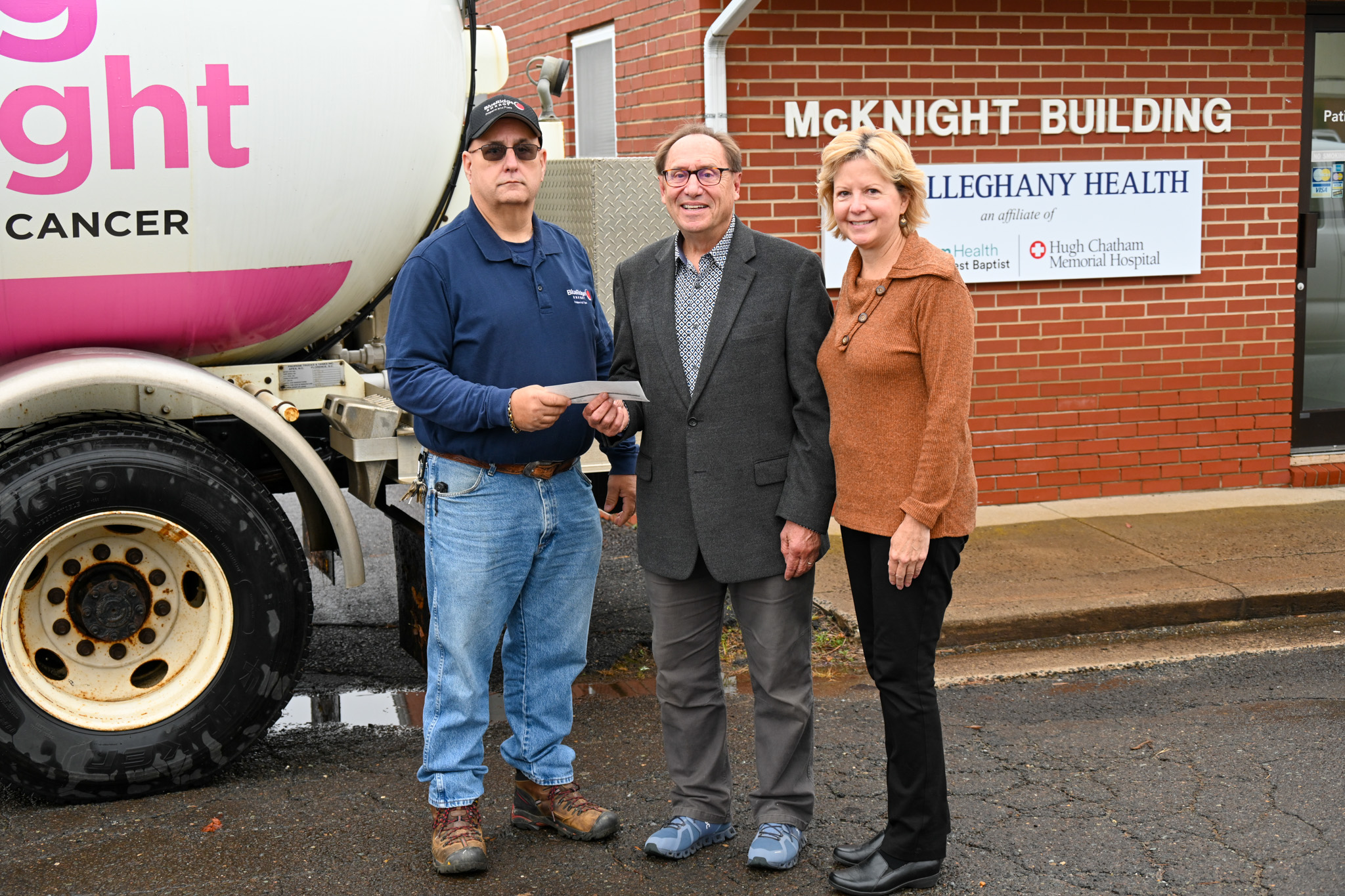 Alleghany Memorial Hospital Foundation Receives Donation from Blue